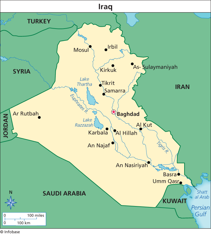 Iraq: Political Map - Image - Learn360